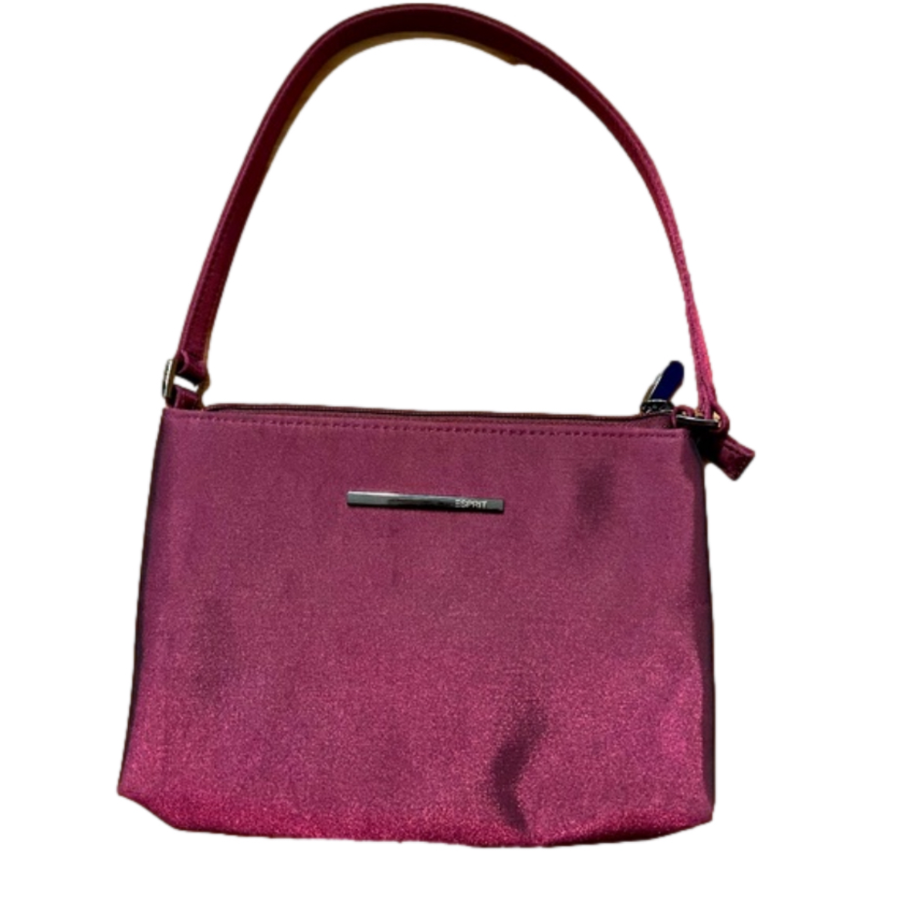 Maroon ESPRIT shoulder bag.